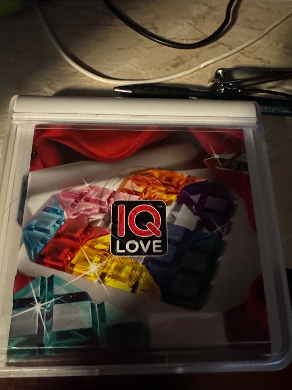 Love IQ Colorful Gem Puzzle - Multicolor